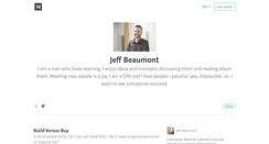 Desktop Screenshot of jeffreybeaumont.com